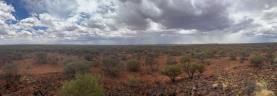 View NW to Mt Salvado